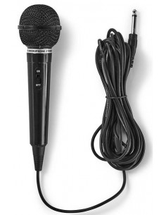 Microfono a Filo - Sensibilità  -75 dB +/-3dB Risp. 80 Hz - 12 kHz - Cavo 5,0 m